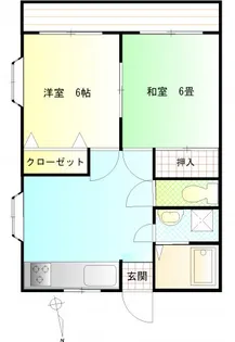 エクセルサイエツ【3階】の間取り