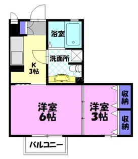 LIVELY COURT【1階】の間取り
