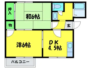 モアクレスト川上の間取り