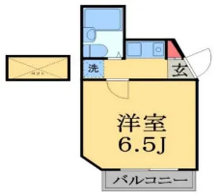 ジュネパレス松戸第【1階】の間取り