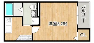 CRASTINE杭瀬【2階】の間取り
