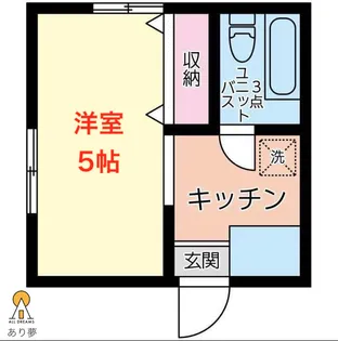 後藤荘 第1【2階】の間取り
