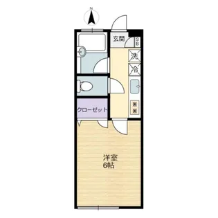 プランタン2中山【2階】の間取り