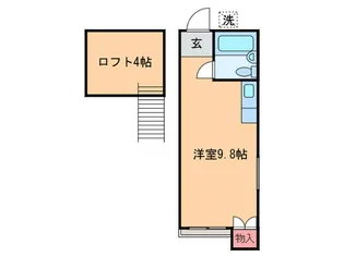 オレンジハウス【2階】の間取り