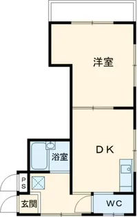 カーサ・デ・プリメラ【5階】の間取り