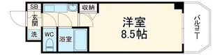アスカ聚楽【3階】の間取り