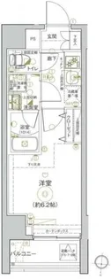Le’aMARKS横濱弐番館【3階】の間取り