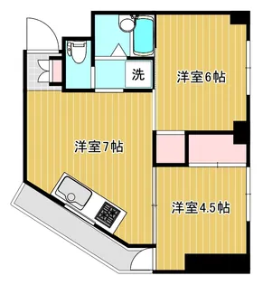 カノープスα【1階】の間取り