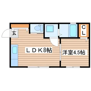 I・S・E【2階】の間取り