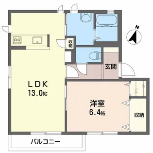 Luce【2階】の間取り