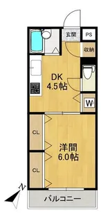 メゾンShouShou【1階】の間取り