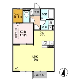 テミンク【2階】の間取り