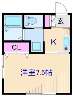 メルヴィーユ新横浜IIB棟【2階】の間取り