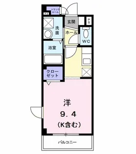 グランツ フリーデ【3階】の間取り