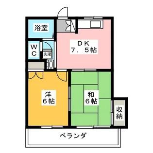 ヒルズ3 南【1階】の間取り