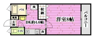 イーストビレッジモリツウ【2階】の間取り