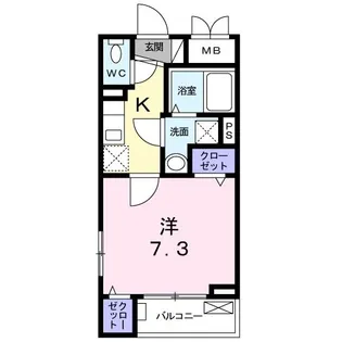 ストーン リバー【3階】の間取り