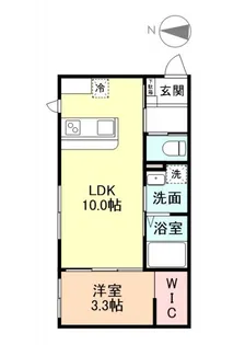 EARTH Terrace SoRa【1階】の間取り
