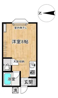 アトムハイツII【1階】の間取り