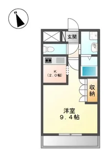 フォレストハイム【1階】の間取り