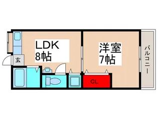 きよし荘【2階】の間取り