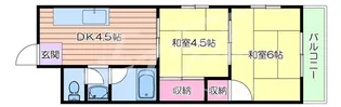 第3ロックマンション【3階】の間取り
