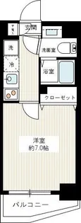 MAXIV西川口AZ【7階】の間取り