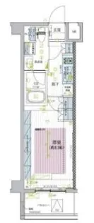 ブライズ蒲田EAST【2階】の間取り