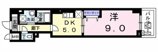 ミッド ヴィラ レジデンス【4階】の間取り