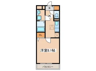 ブレーメンハウス【1階】の間取り