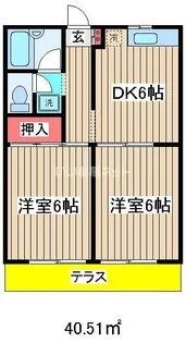 ジュンドリーム【2階】の間取り
