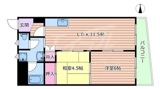 スタシア緑地公園【1階】の間取り