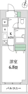 グランドガーラ幡ヶ谷East【4階】の間取り