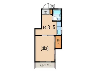 コ-ポ南加瀬【2階】の間取り
