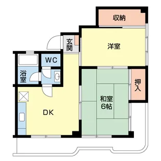 須藤マンション【2階】の間取り