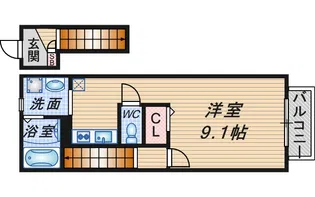 T-garden8【2階】の間取り