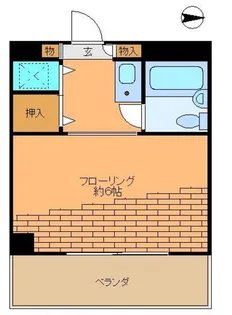シエルII番館【2階】の間取り