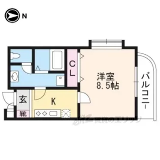 メゾン・ラコンテ【3階】の間取り
