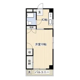 グリーンハイツ【3階】の間取り
