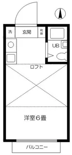 スーマ国分寺【1階】の間取り