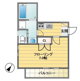 K HAUS【2階】の間取り