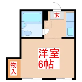 井上ビル【4階】の間取り