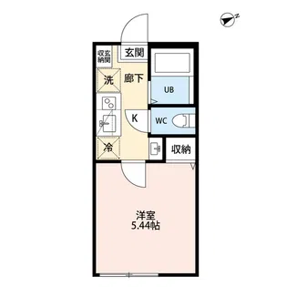プレリア妙蓮寺【1階】の間取り