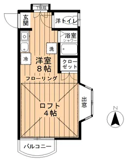 イルミドハウス【2階】の間取り