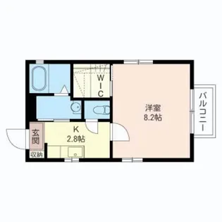 フリーデン氷川【2階】の間取り