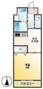 アルヴィータ【3階】の間取り