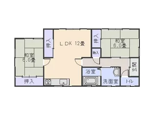 茨城県小美玉市上玉里【一戸建】の間取り