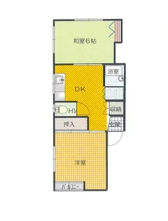 川崎 『メゾン・ド・アピア』【1階】の間取り