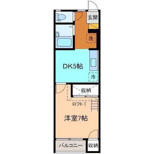 ベル&ヒル【2階】の間取り