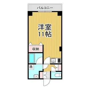 ガーネット【1階】の間取り